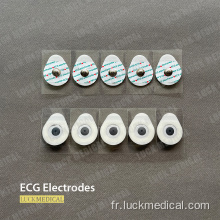 Clips ECG d&#39;électrode bipolaire